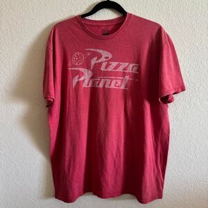 Pixar Men's Red Pizza Planet T-shirt